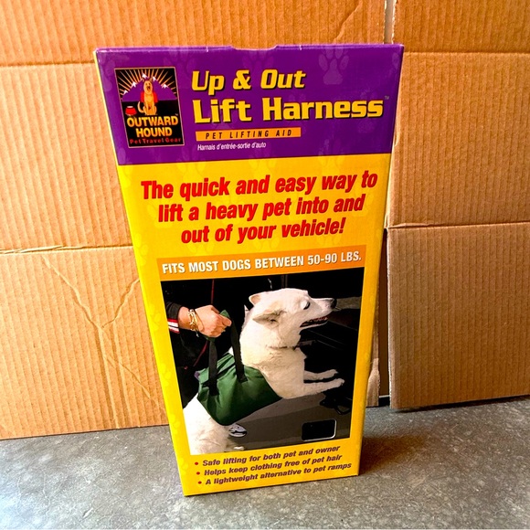 NIB Outward Hound Up & Out Lift Harness, Pet Lifting Aid, Soft Nylon Fabric.... - Picture 1 of 5